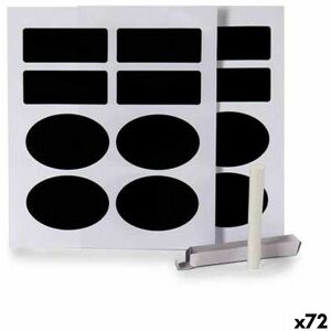 Kinvara Stickers Set Black Board (72 Units)