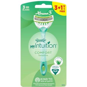 Wilkinson My Intuition Xtreme3​Comfort Sensitive engangsskraber til kvinder 4 stk