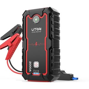 -PS Bärbar starthjälp, Jump Starter PRO, 22 000mAh, Powerbank, 18W snabbladdning, Vattensäker