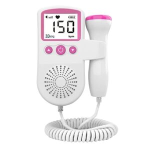 Pro. Doppler Husstand Doppler Foster Hjerte Rate Monitor for Baby Graviditet Hjerteslag detektor