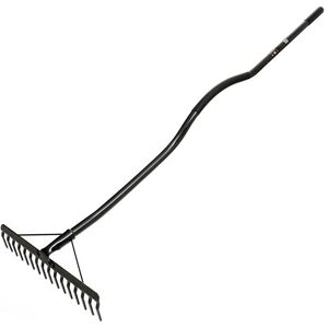 BEST GARDEN RAKE 16 Z. PROFILERET METALHÅNDTAG X6 (1/5) BEDSTE HAVE