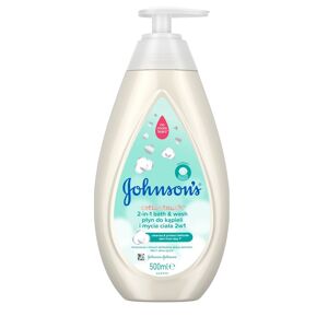 JOHNSON & JOHNSON Johnson's Cotton Touch bad og kropsvask 2i1 500ml