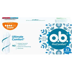 O.B. ProComfort Super tamponer 32 stk.