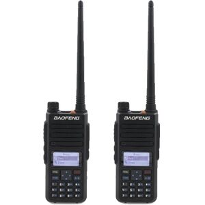 SupplySwap Baofeng DR-1801 UV Dual Band Radio, DMR Digital Teknologi, Dual Time Slot Kommunikation, 2xDR-1801-USB