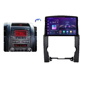 SupplySwap CarPlay Android Auto Radio, Trådløs Forbindelse, AI Stemme Kontrol, V1 Pro (2G 32G)A
