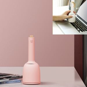 Shoppo Marte Mini Portable Desktop Vacuum Cleaner Household Cleaning Machine Computer Keyboard Dust Remover(Pink)