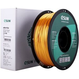 Filament eSUN 1kg eSilk PLA 1,75mm för 3D-skrivare glänsande guld