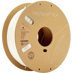 Polymaker 70822 PolyTerra PLA Filament PLA-plast med lavere kunststofindhold 1.75 mm 1000 g Hvid (mat) 1 stk