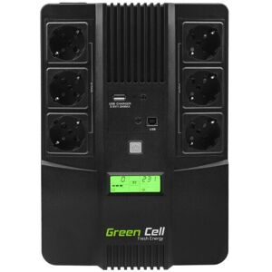 System til Uafbrydelig Strømforsyning Interaktivt UPS Green Cell AiO 800VA LCD 480 W