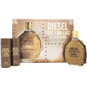 Diesel Fuel For Life Gavesæt 50ml EDT + 2 x 50ml Shower Gel