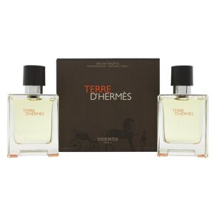 Hermès Terre d'Hermès Gavesæt 75ml EDP + 50ml Shaving Foam + 40ml Aftershave Lotion