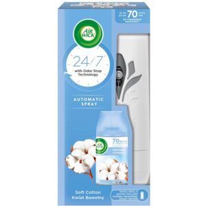 Air Wick Freshmatic automatisk luftfrisker og bomuldsblomstrefill 250ml