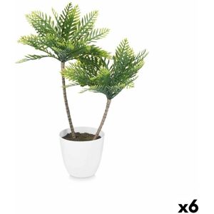 Ibergarden Dekorativ plante Palmera Plastik 36 x 55,5 x 24 cm (6 enheder)