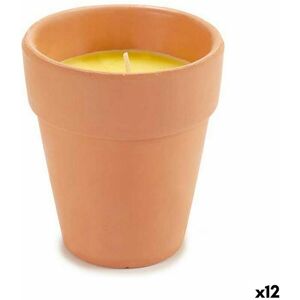 Ibergarden Candle Citronela 8 x 8 x 8 cm (12 Units)