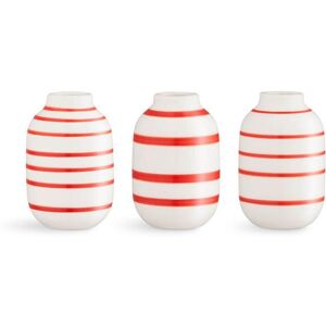 Omaggio Vas miniatyr Scarlet 3-pack - Kähler