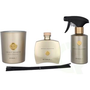 Rituals Private Collection Sweet Jasmine Giftset 710 ml, Fragrance Sticks 100ml / Candle 360g / Home Perfume 250ml