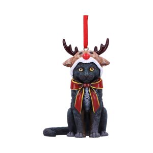 Nemesis Now Reindeer Cat Hanging Ornament (LP) 9cm