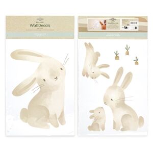 Little Dutch - Luksus Wall Stickers - Baby Bunny - Brun/Hvid