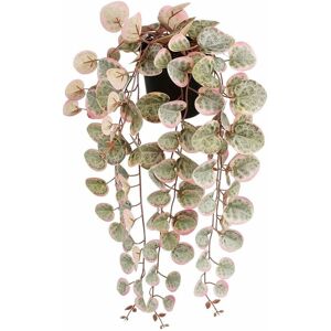 Decorative Plant Mica Decorations Ceropegia Woodii 10 x 46 x 12 cm Artificial For hanging