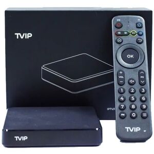 SupplySwap TVIP 4K HD BT Smart Set Top TV Boks, Linux&Android 70, 24/5G WIFI, H265, EU-stik, TVIP V605SE