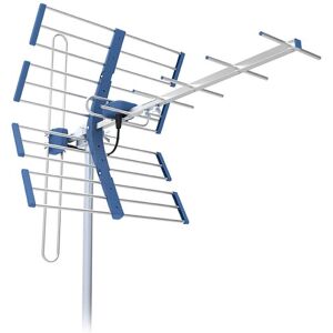 TV-antenne DVB-T/T2 VHF/UHF TT W19 Sølv COMBO 5G Beskyttet Telkom Telmor