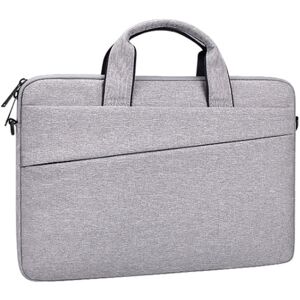 Shoppo Marte ST03S 14.1 inch Double Side Pockets Wearable Oxford Cloth Soft Handle Portable Laptop Tablet Bag(Grey)