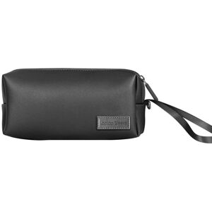 Shoppo Marte Waterproof PU Leather Laptop Accessory Bag(Black)