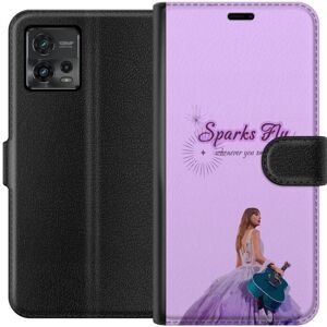 Generic Motorola Moto G72 Tegnebogsetui Taylor Swift - Sparks Fly