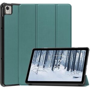 MTK Nokia T21 Tri-fold Stand Wake/Sleep Cover Tablet-etui - Grøn