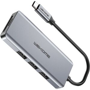 WK WP-U136 7 In 1 Type-C / USB-C Multifunctional Docking Station