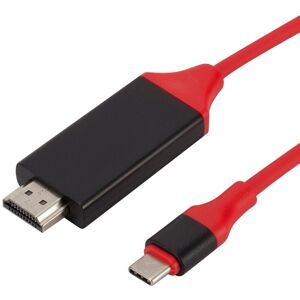 Shoppo Marte USB-C / Type-C 3.1 to 4K HD HDMI Plastic Video Cable, Length: 2m