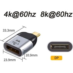 Shoppo Marte USB Type C to DP Display Port Converter 4K 60hz for Tablet Phone Laptop