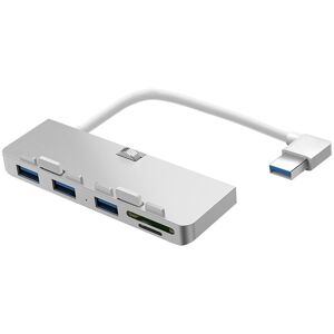 Rocketek For iMac USB3.0 x 3 + SD / TF Multi-function HUB Expansion Dock