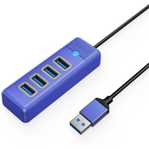 ORICO PW4U-C3 4 in 1 USB to USB Multifunctional Docking Station HUB Adapter (Blue)