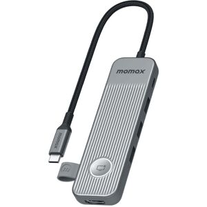 MOMAX DH16 6 in 1 ONELINK Travel Case Type-C to USB Docking Station HUB Adapter