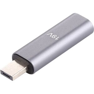 Shoppo Marte 19V Type-C / USB-C Female to PD Aluminium Alloy Adapter for Asus (Silver)