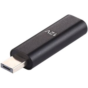 Shoppo Marte 12V Type-C / USB-C Female to PD Aluminium Alloy Adapter for Asus (Black)