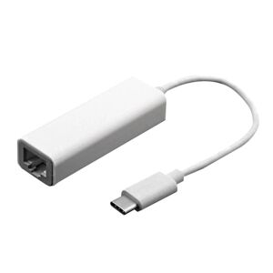 Shoppo Marte 10cm USB-C / Type-C 3.1 Highspeed Ethernet Adapter, For MacBook 12 inch / Chromebook Pixel 2015, Length: 10cm(White)