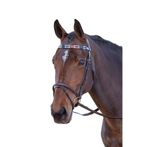 Blenheim Læder Polo hest pandebånd