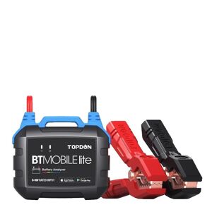 SupplySwap Bilbatteri tester, Bluetooth-forbindelse, Trådløs startoplader, BTMobile Lite