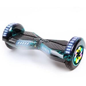 8 tommer Hoverboard, Transformers Thunderstorm PRO, Lang Rækkevidde, Smart Balance