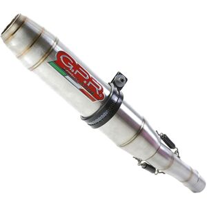 Gpr Exhaust Systems Homologeret Lyddæmper Deeptone Inox Slip On Ninja 300 R 12-16 Søvfarvet