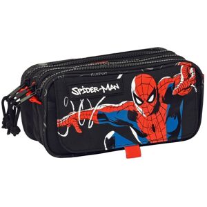 Triple Carry-all Spider-Man Hero Black 21,5 x 10 x 8 cm