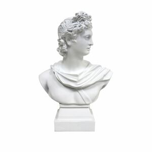 Dekorativ figur DKD Home Decor Apollo Hvid Neoklassisk 13,7 x 7,5 x 19,5 cm