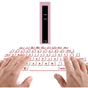 Shoppo Marte F2 Portable Lipstick Laser Virtual Laser Projection Mouse And Keyboard(Rose Gold)