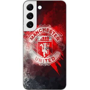 Generic Samsung Galaxy S22 5G Gennemsigtig cover Manchester United