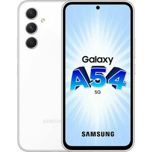 Samsung Galaxy A54 5G 16,3 cm (6.4") Hybrid Dual SIM Android 13 USB Type-C 8 GB 128 GB 5000 mAh Hvid