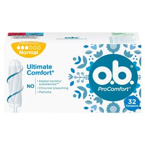 O.B. ProComfort Normal tamponer 32 stk.