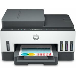 HP Smart Tank 7305 All-in-One, Farve, Printer til Hjem og hjemmekontor, Print, scanning, kopiering, ADF, trådløs forbindelse, 35-arks ADF; Scan til PDF; Dobbeltsidet udskrivning