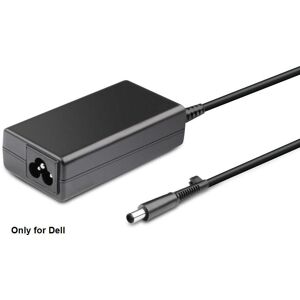 CoreParts-strømadapter til Dell 65W 19,5V 3,34A-stik:7,4*5,0p inklusive EU-strømledning - til Dell Inspiron, Latitude, Precision, Vostro, XPS, Wyse, C